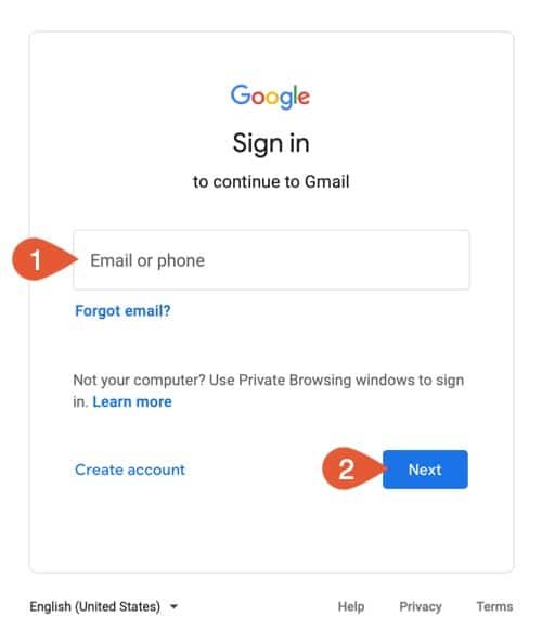 Google Workspace Gmail Desktop App Setup Step 1