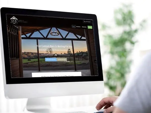 Custom Barn Website