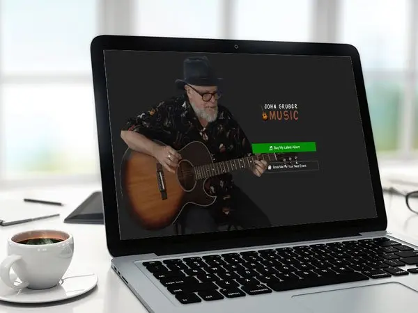 Local Musician Website