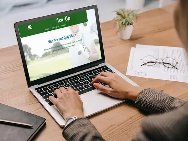 Tea & Golf Website