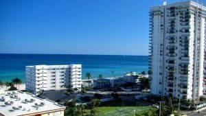 Hollywood, Florida Beach Front Condo on the Atlantic Ocean