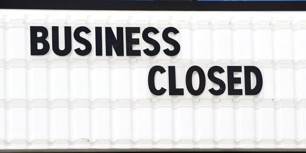 Citations Dead? Business Closed Sign. Citations Dead? Business Closed Sign.