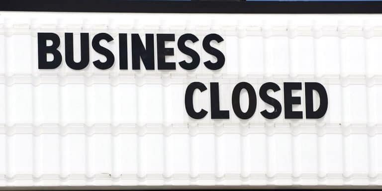 Citations Dead? Business Closed Sign. Citations Dead? Business Closed Sign.