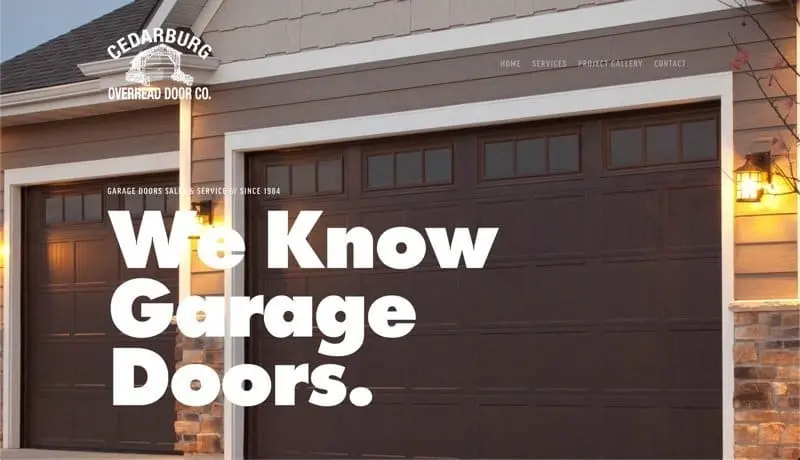 Cedarburg Overhead Door Company in Cedarburg, Wisconsin