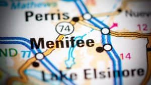 Affordable Web Design Menifee, CA Map