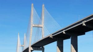Sidney Lanier Bridge in Brunswick, GA