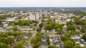 Bowling Green, Kentucky City Skyline