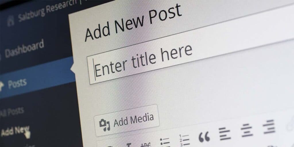 WordPress New Post WordPress New Post