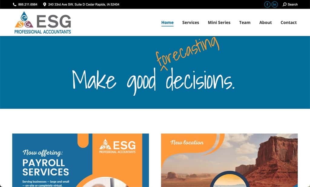 ESG Professional Accountants - Cedar Rapids, IA