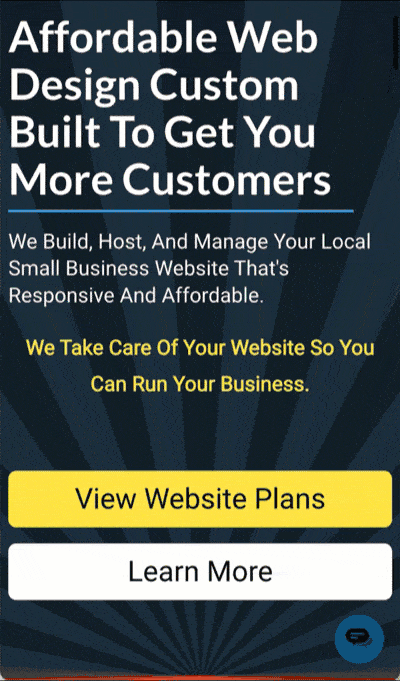 Loclweb mobile website scrolling.