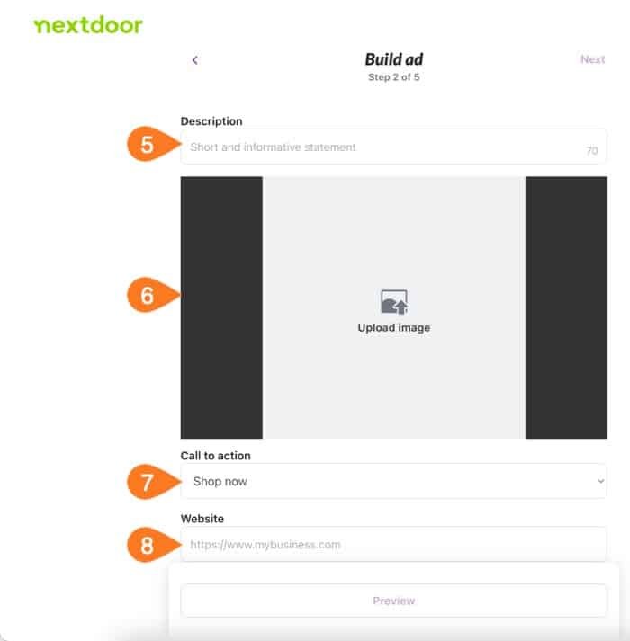 Nextdoor advertising building ad.