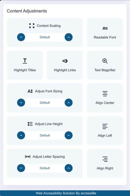 accessiBe accessWidget