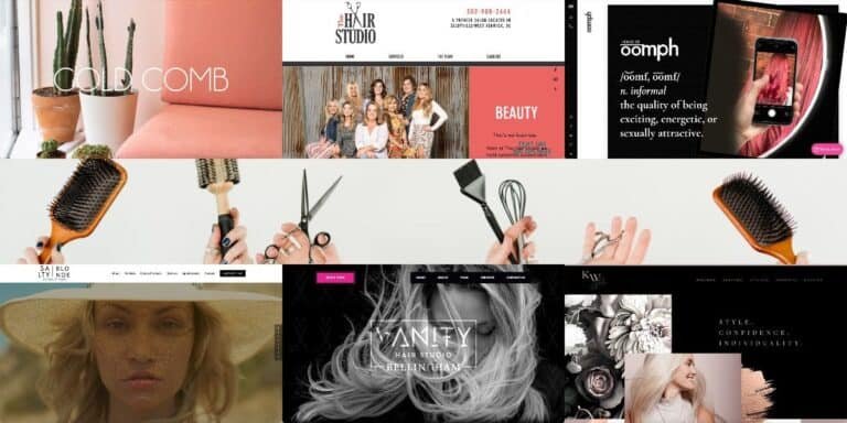 The Best Hair Salon Websites On The Internet The Best Hair Salon Websites On The Internet
