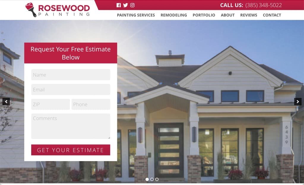 Rosewood Painting - Layton, UT